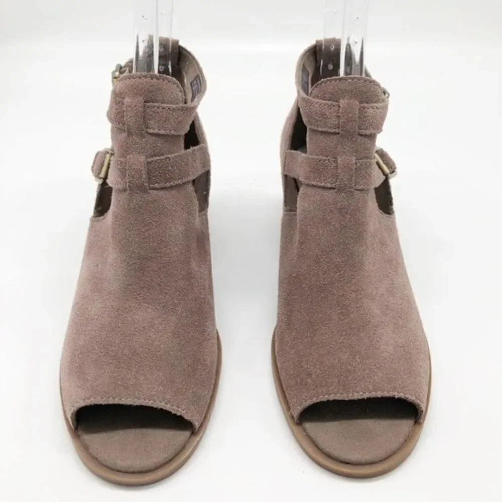 KOOLABURRA BY UGG Sophy Suede Peep Toe Ankle Boot